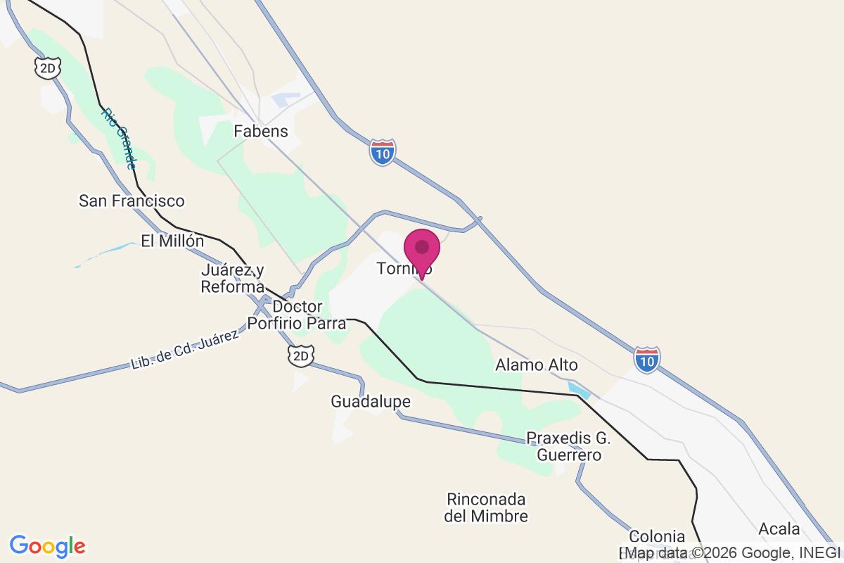 Carte de Tornillo