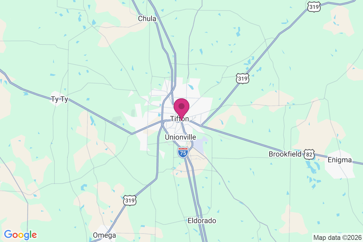 Carte de Tifton