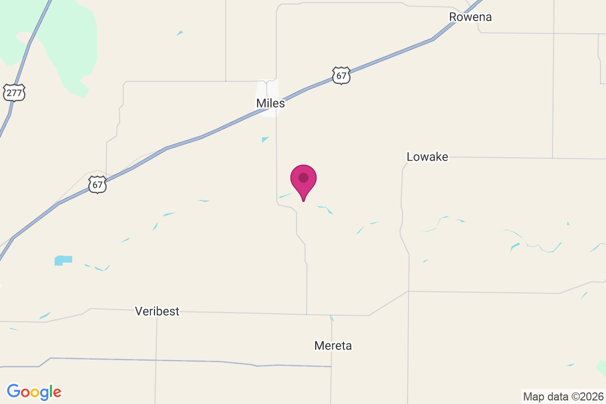Carte de Seventeen Mile Crossing