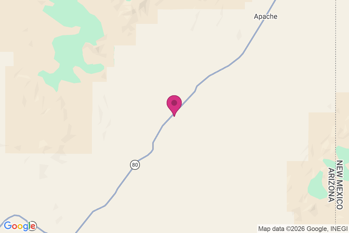 Carte de Chiricahua