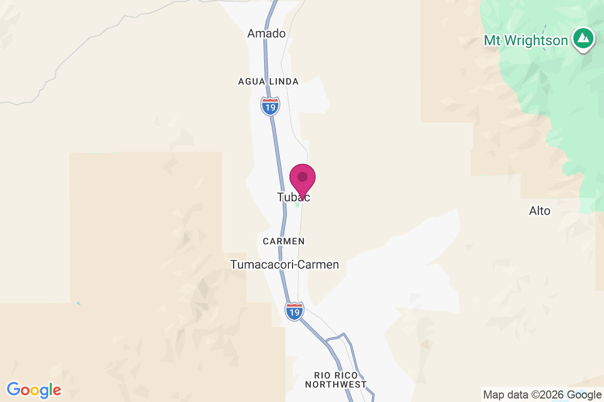 Carte de Tubac