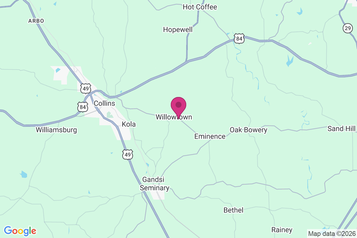 Carte de Willowtown