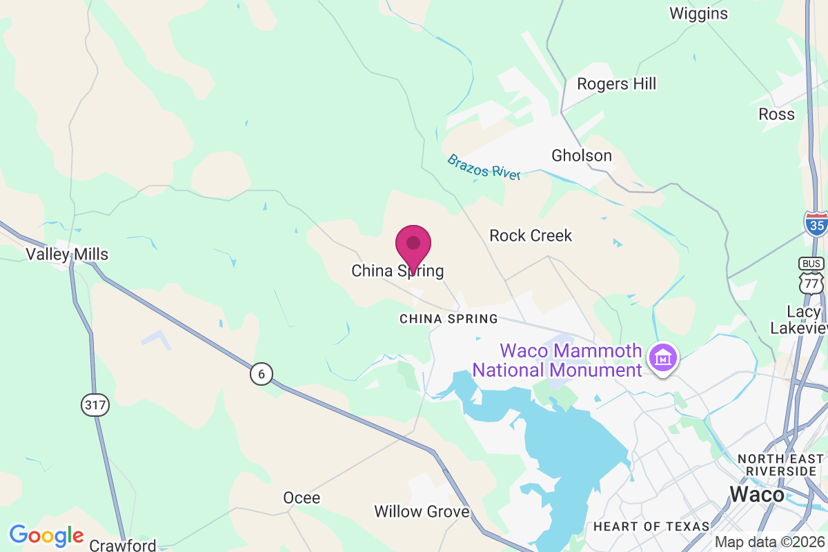 Carte de China Springs