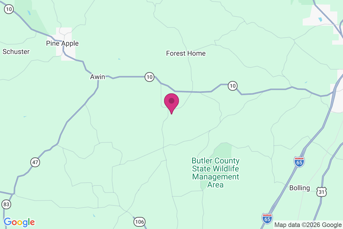 Carte de Butler Springs