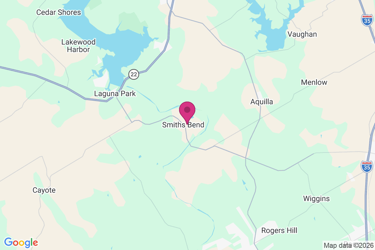 Carte de Smiths Bend