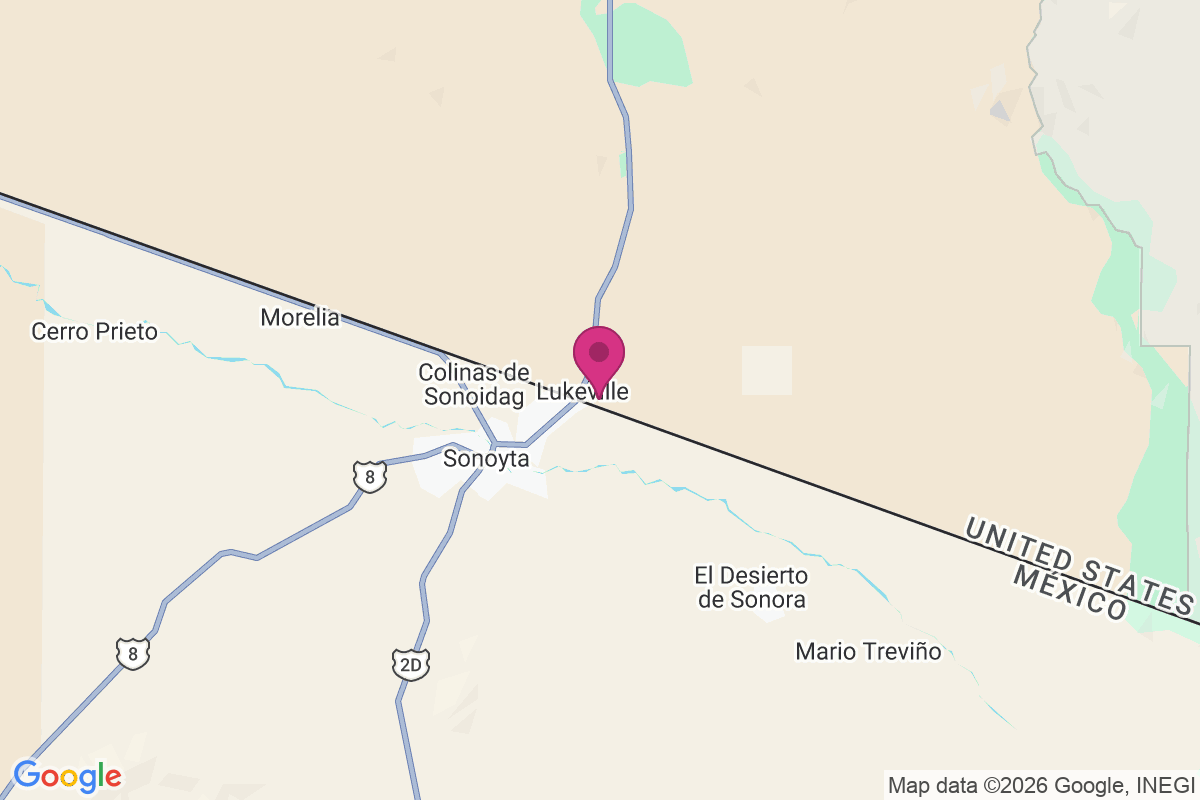 Carte de Lukeville