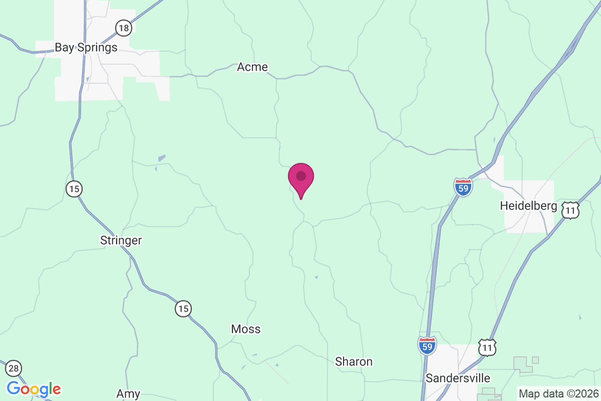 Carte de Blue Ridge