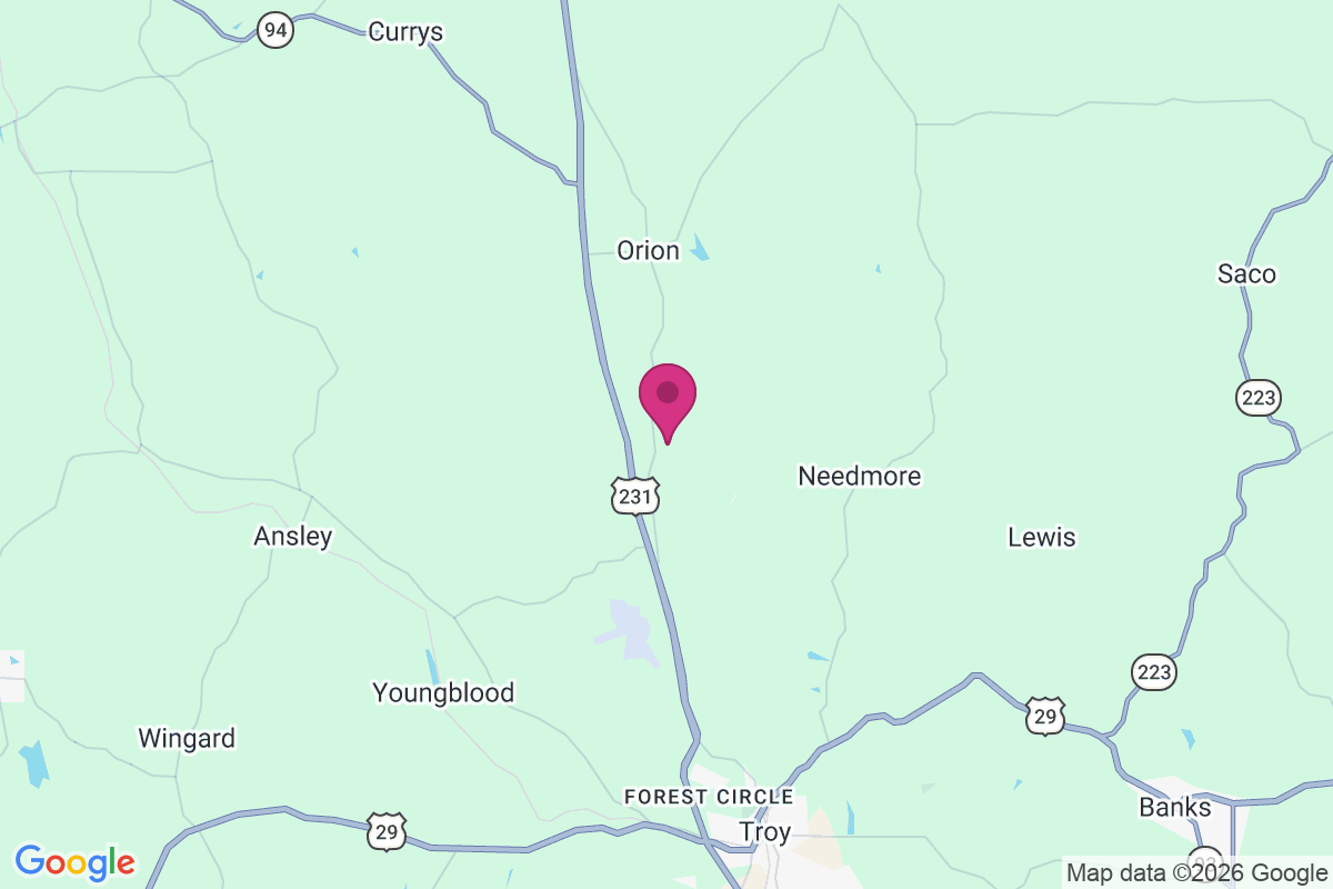 Carte de Meeksville