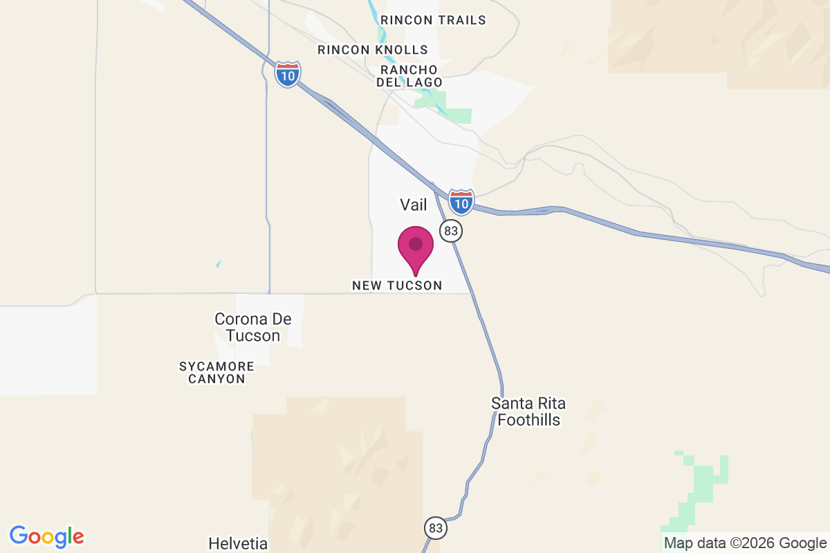 Carte de New Tucson