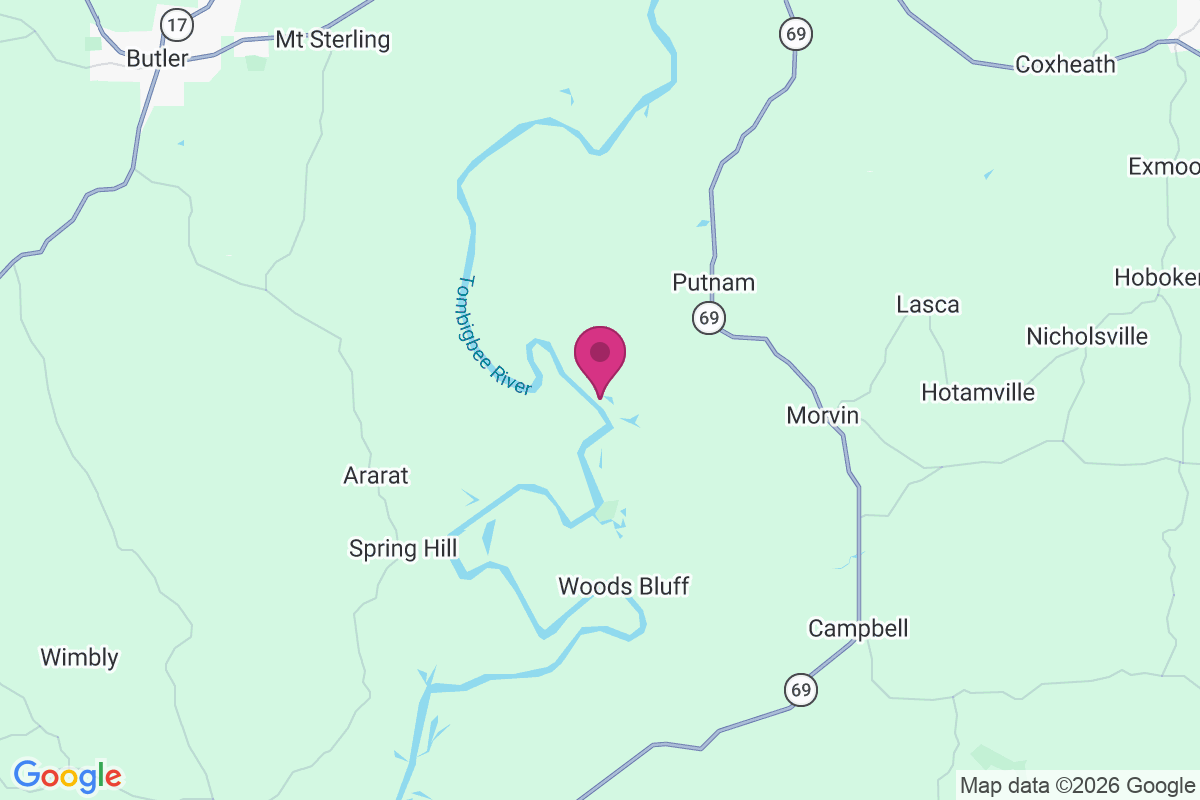 Carte de Barneys Lower Landing