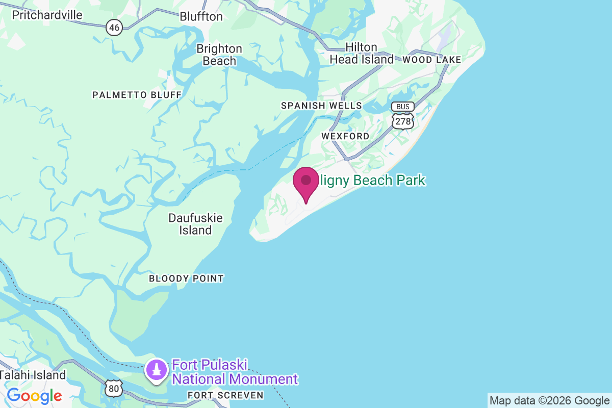 Carte de Sea Pines
