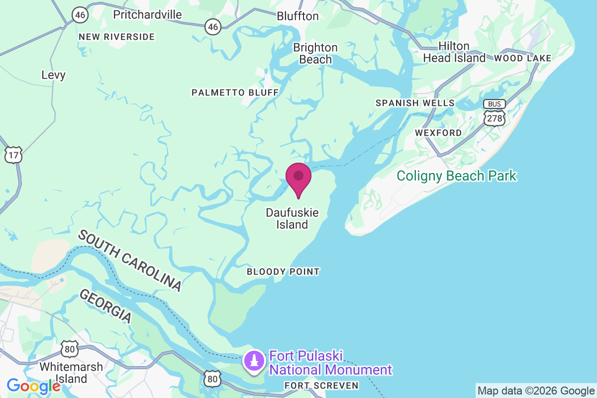 Carte de Cooper River Landing
