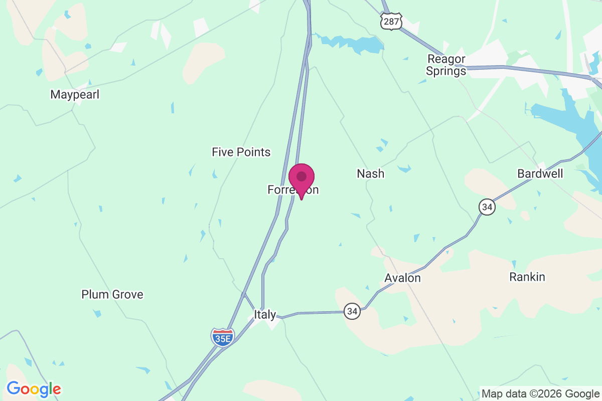 Carte de Forreston