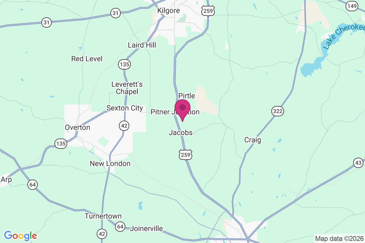 Carte de Pitner Junction