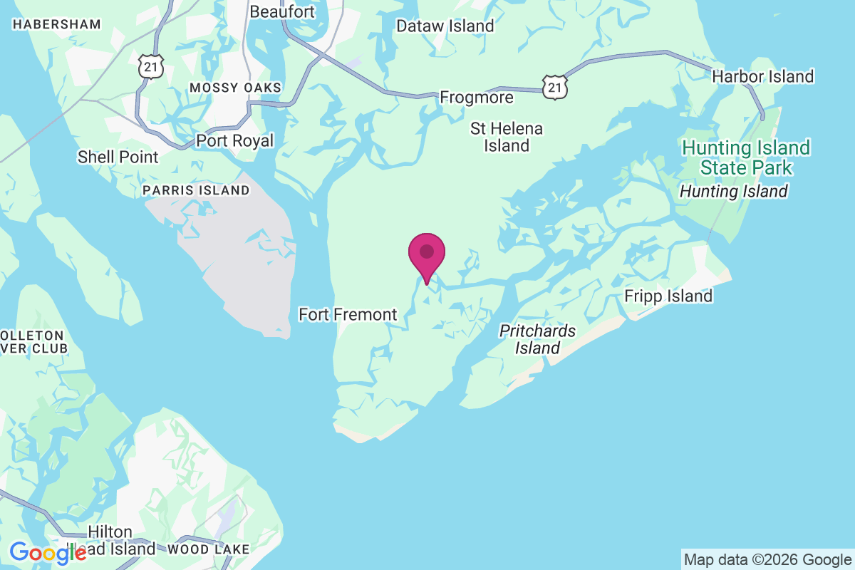 Carte de Beaufort County Landing