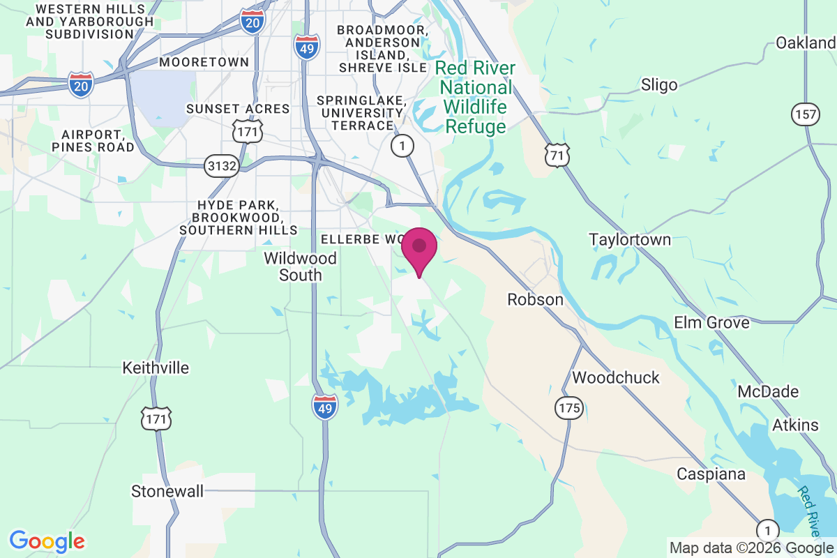 Carte de Ellerbe Woods