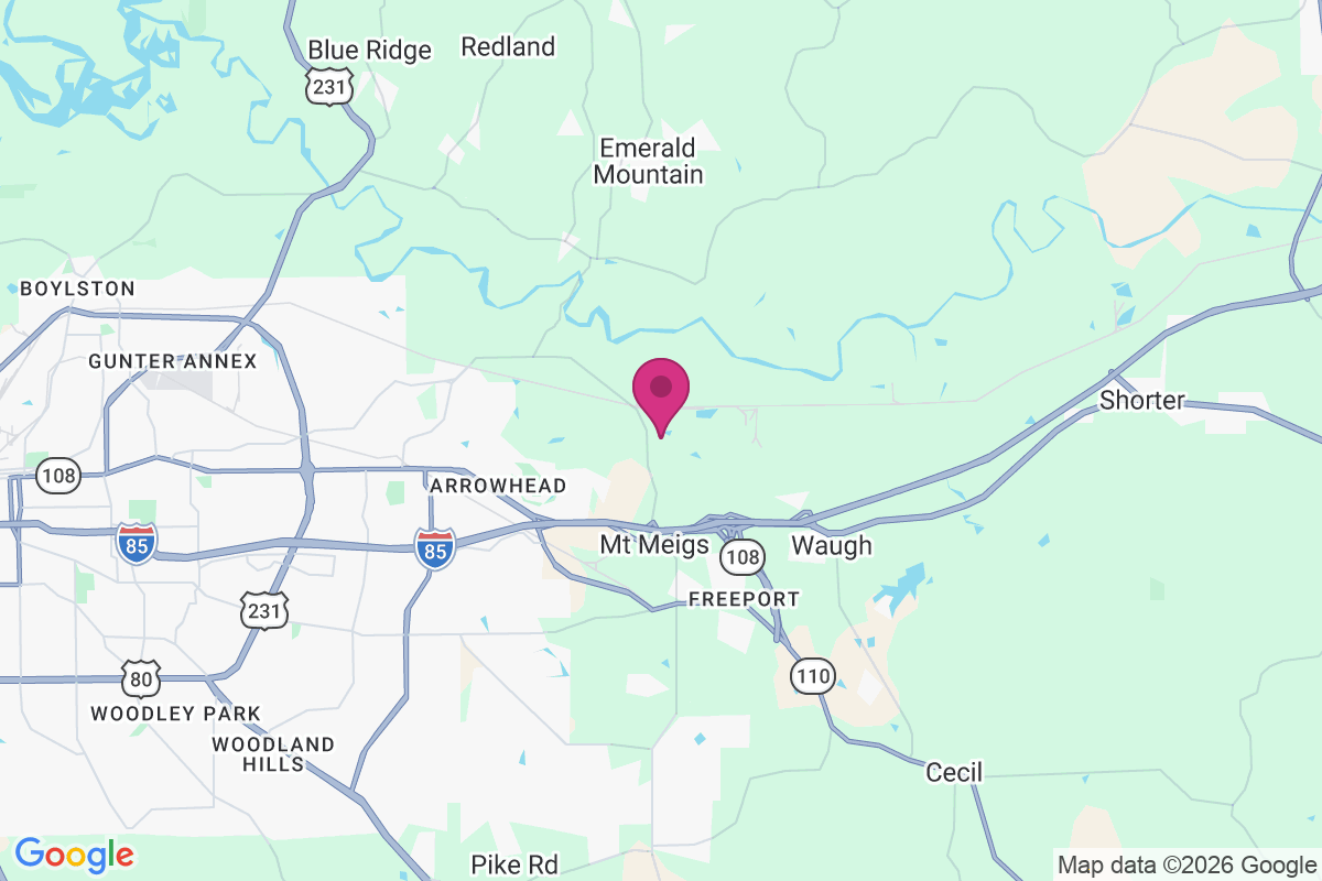 Carte de Mount Meigs Station