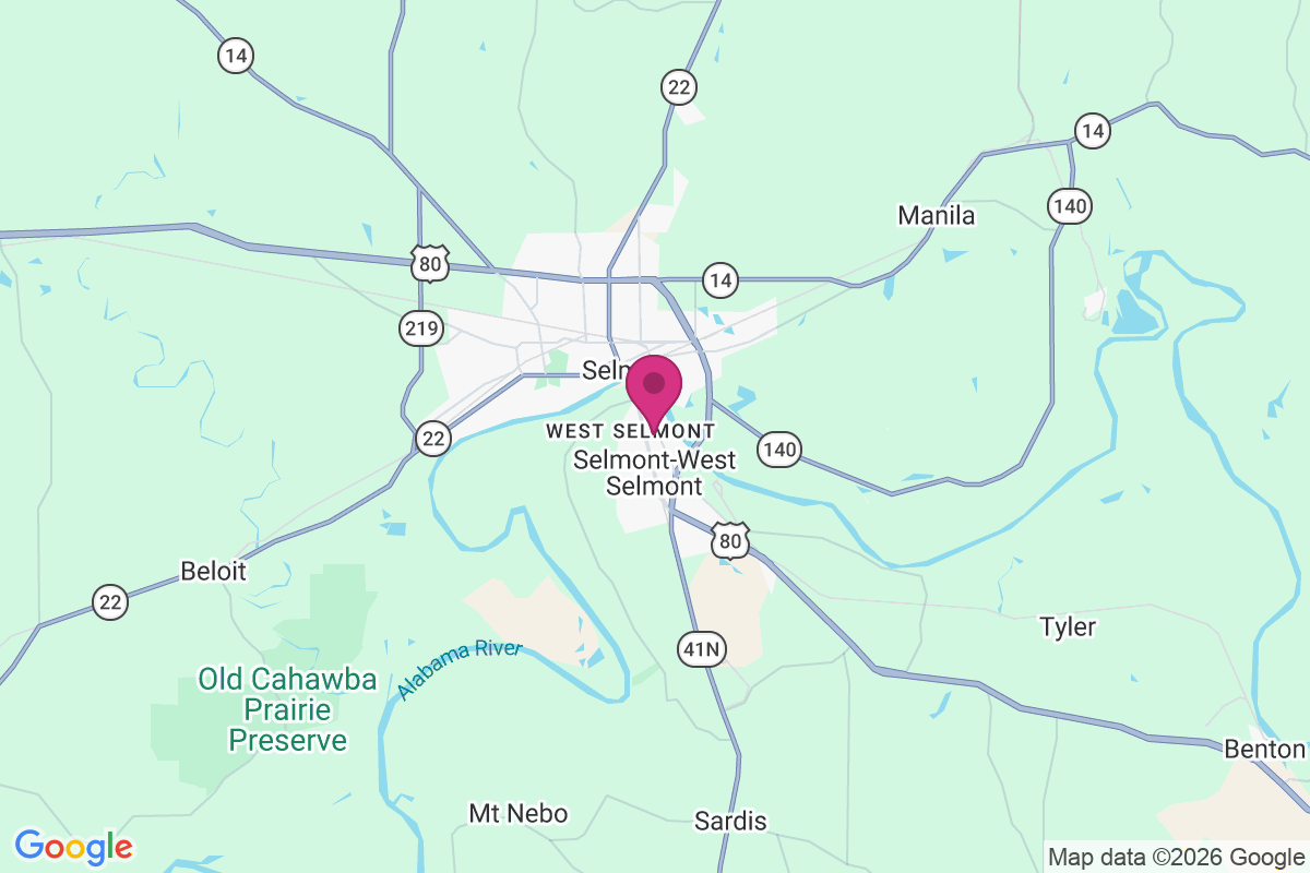 Carte de West Selmont