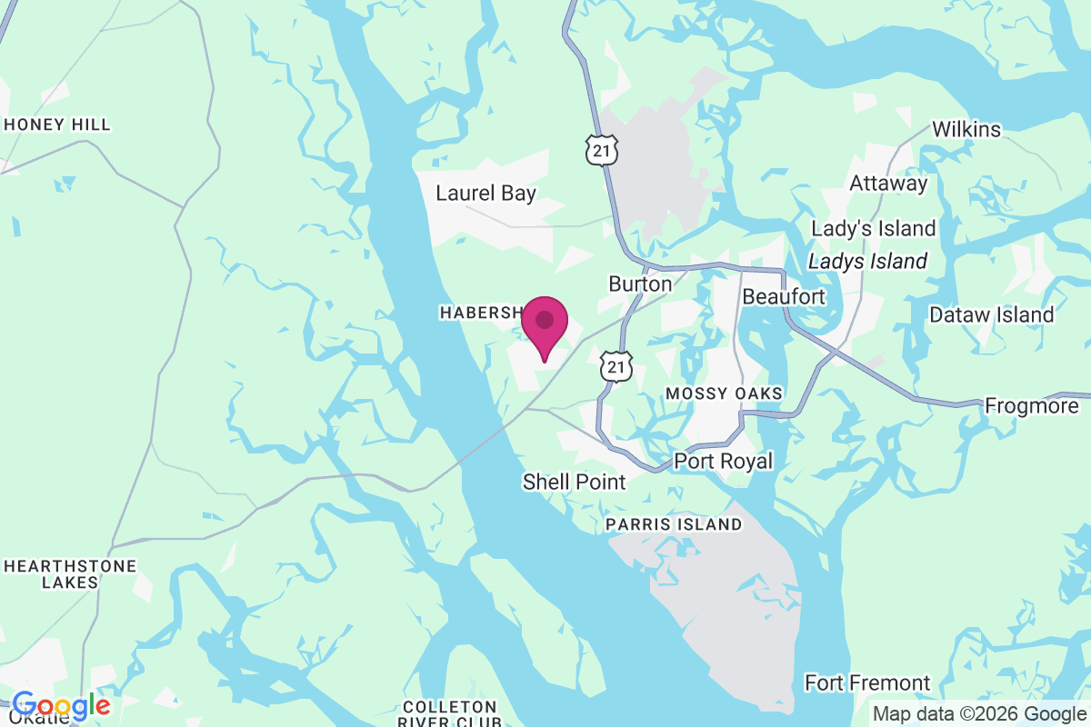 Carte de Broad River Bluff