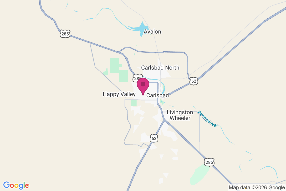 Carte de West Carlsbad