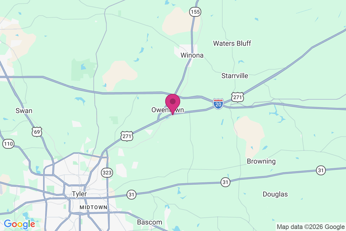 Carte de Owentown