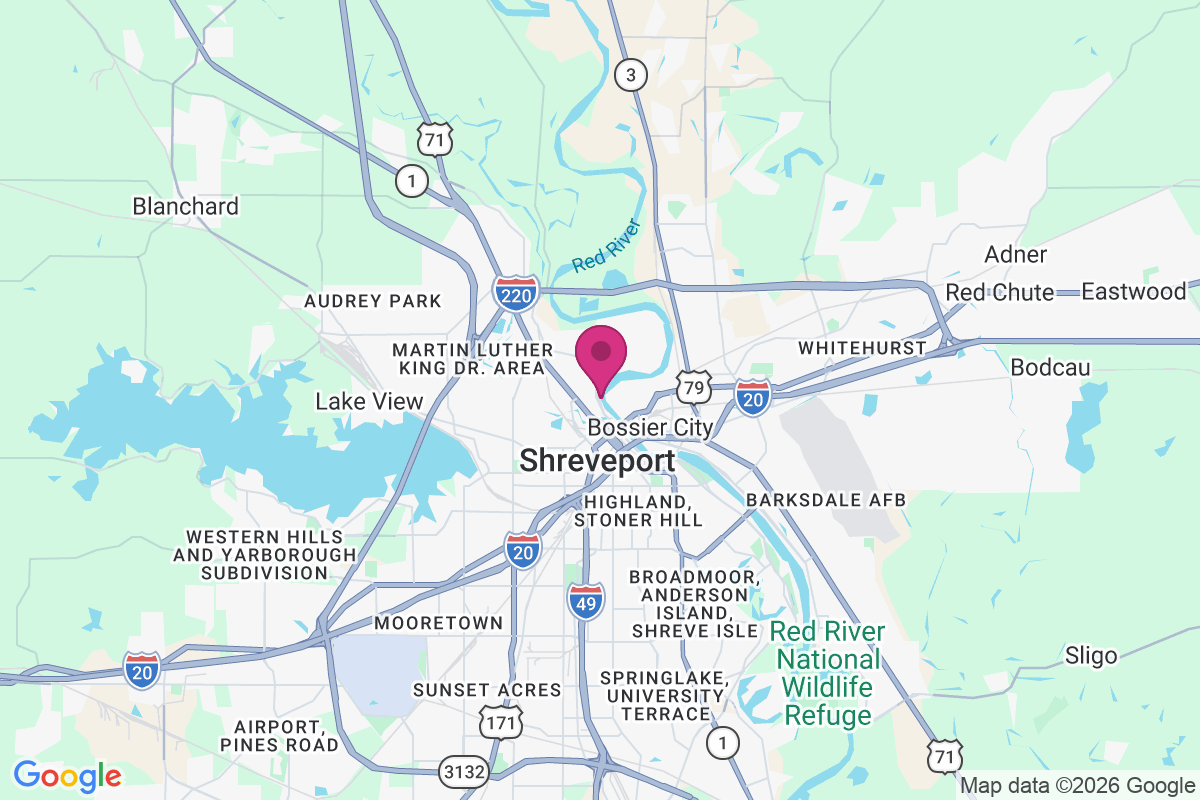 Carte de Shreveport
