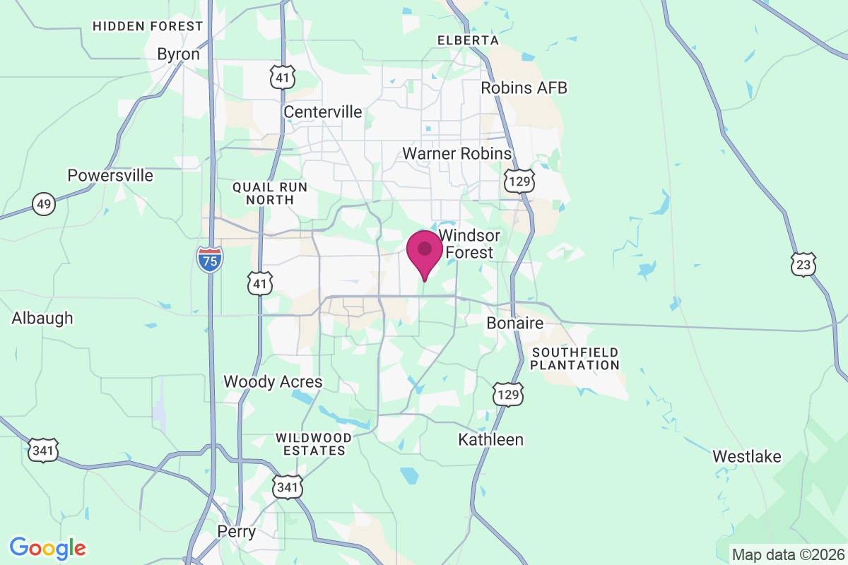 Carte de Peachtree Estates