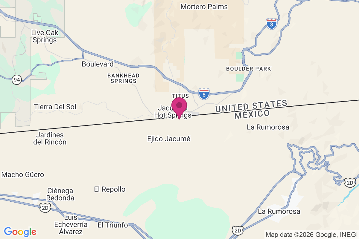 Carte de Jacumba