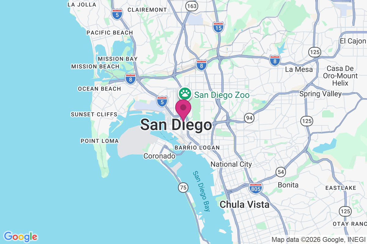 Carte de Camp Pendleton
