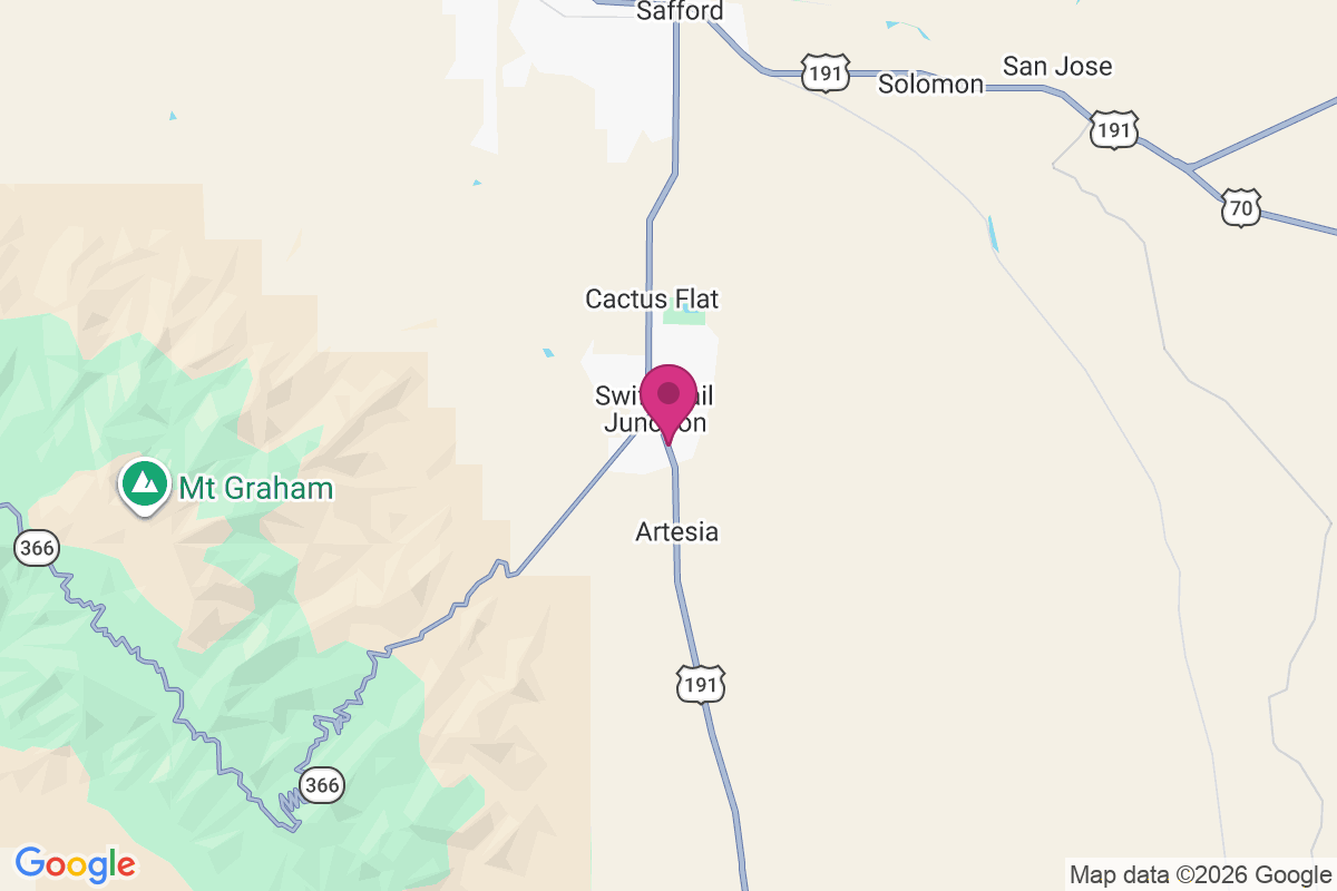Carte de Swift Trail Junction