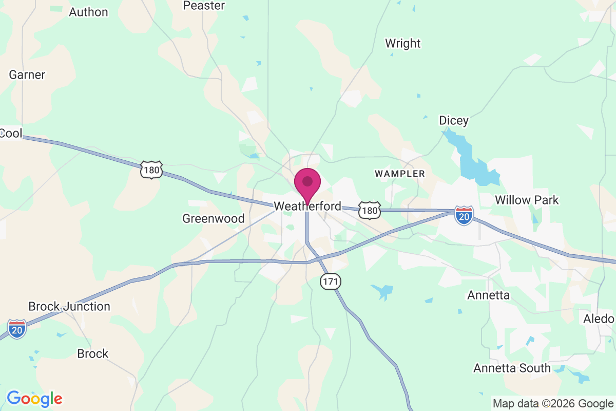 Carte de Weatherford