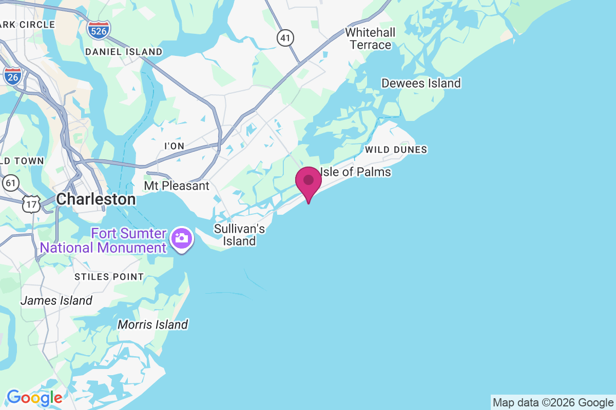 Carte de Isle of Palms