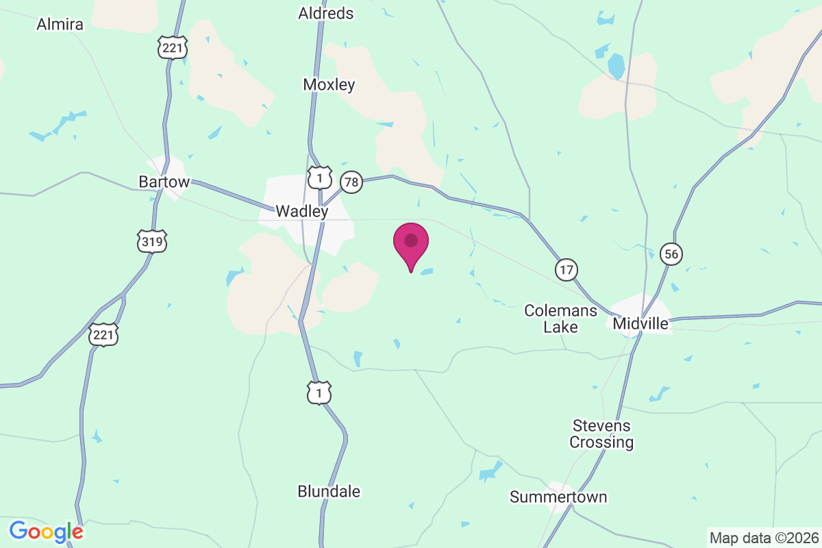 Carte de Cunningham Corner