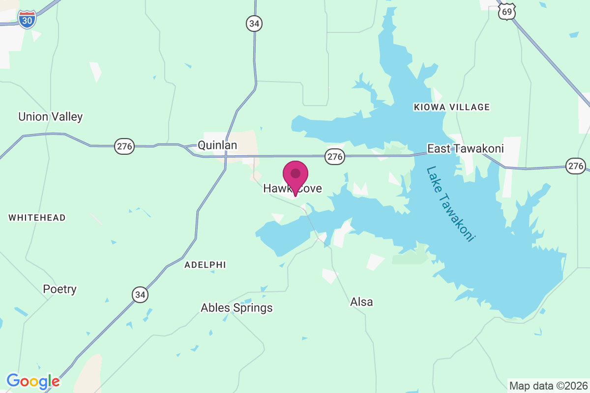 Carte de Hawk Cove
