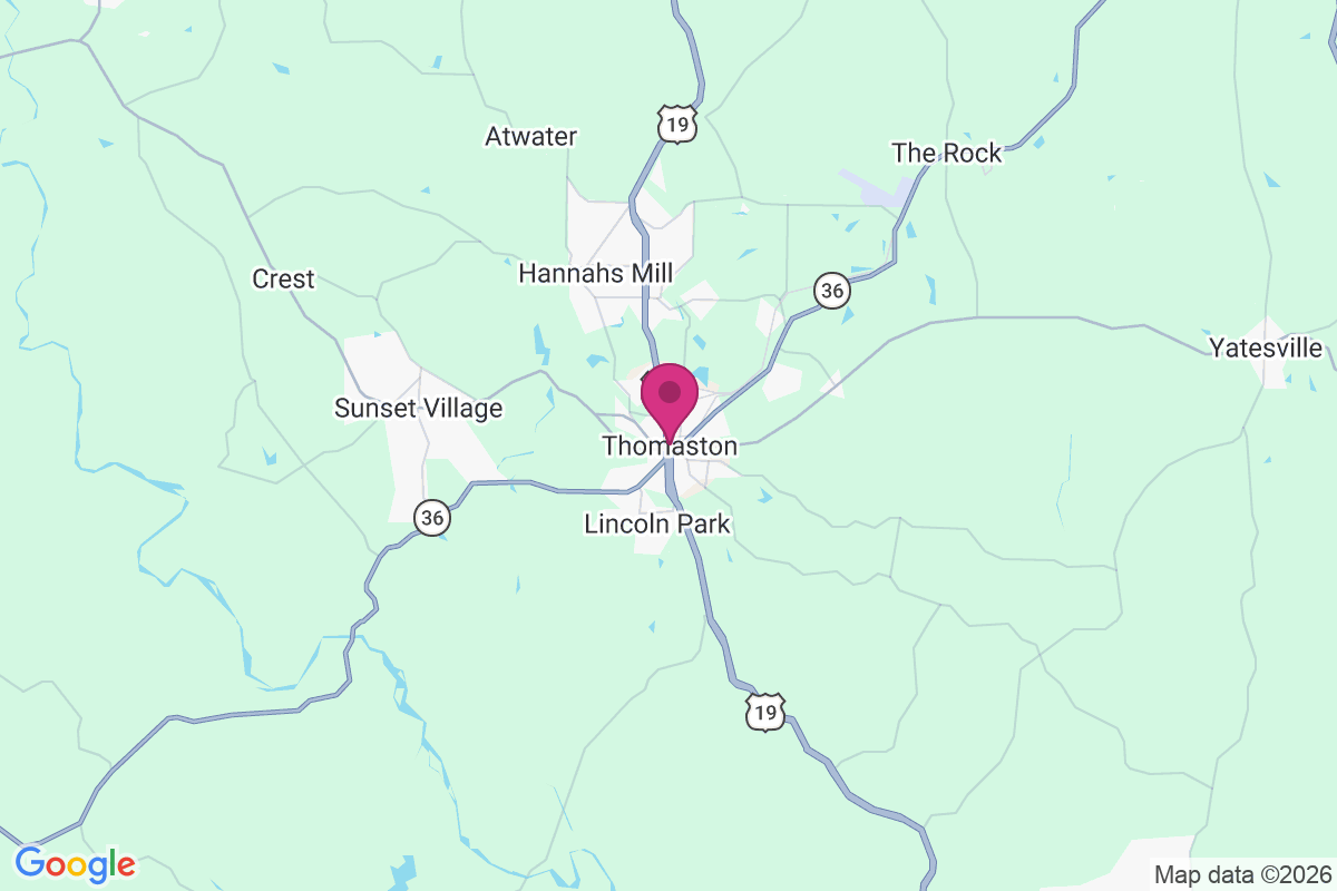 Carte de Thomaston