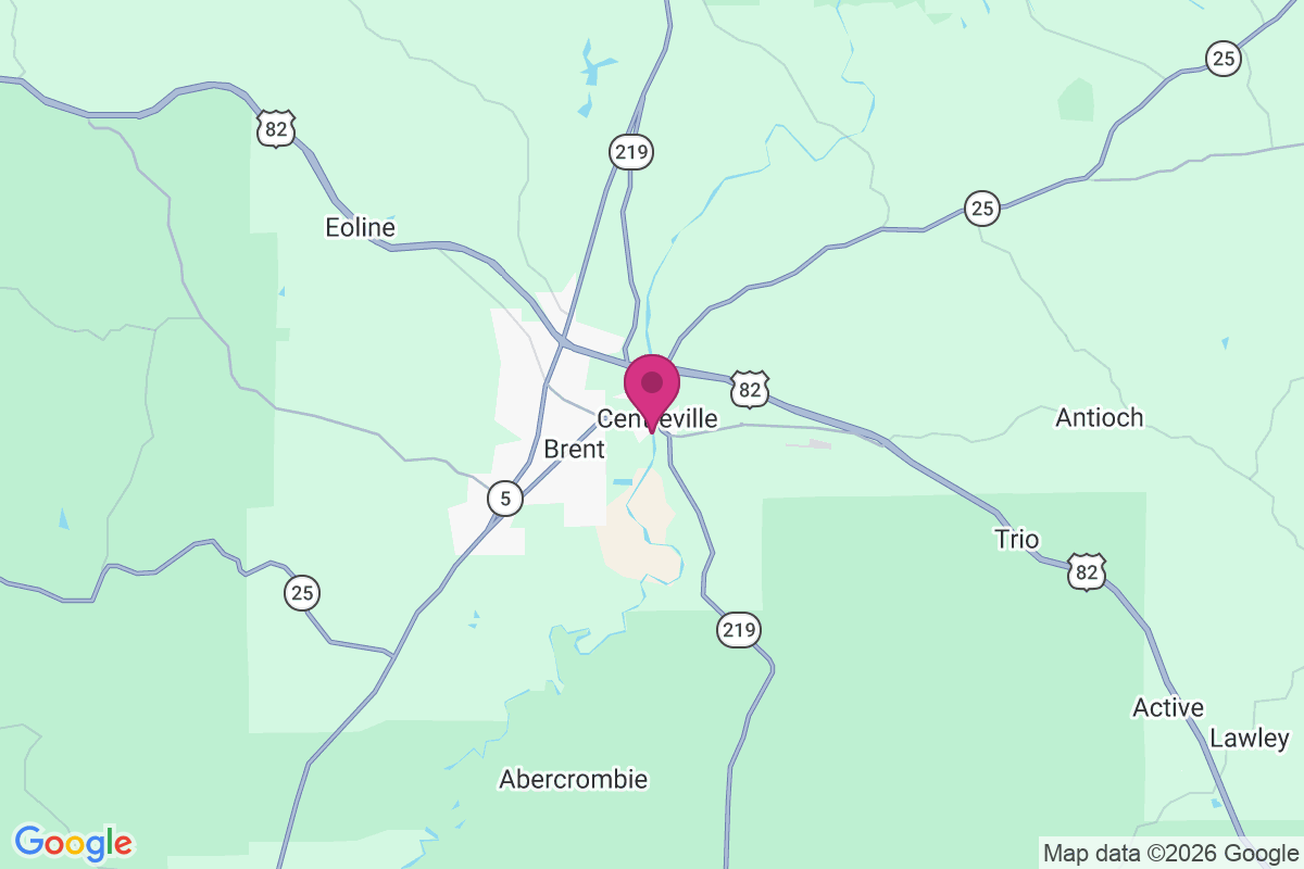 Carte de West Centreville