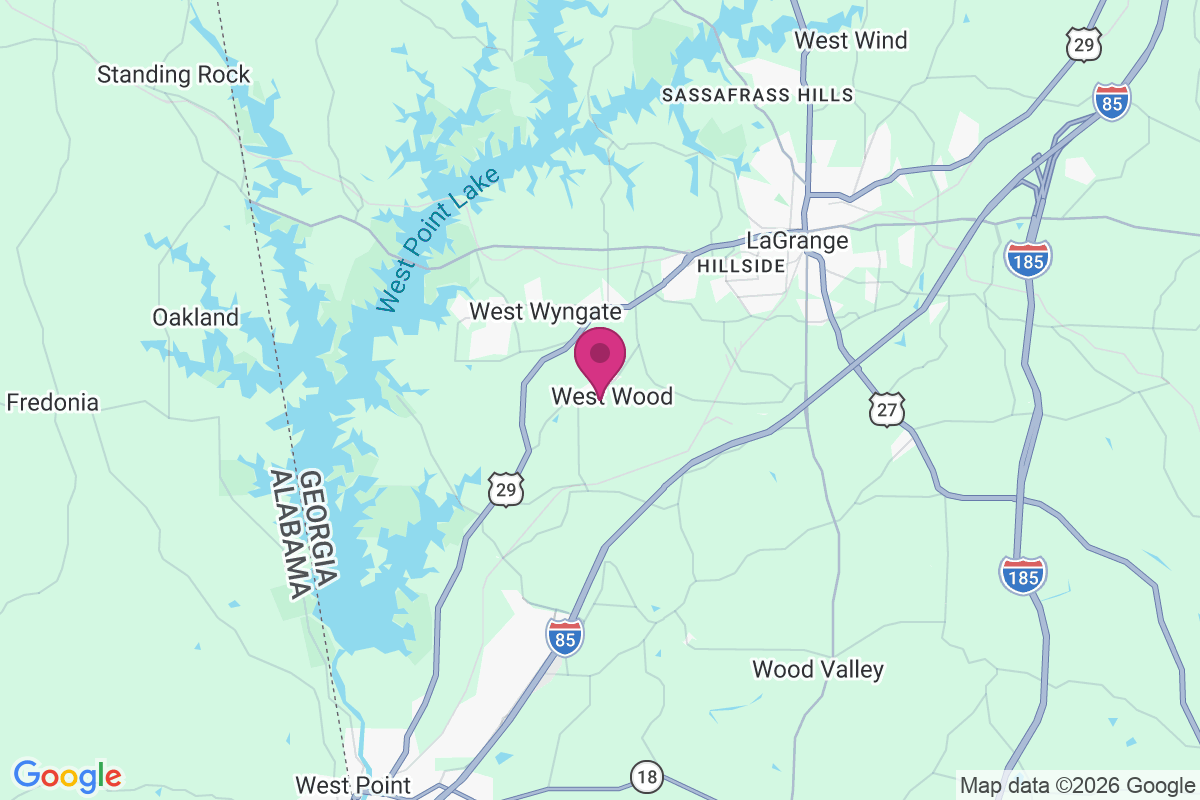 Carte de Raby Woods