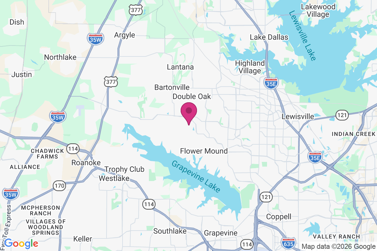 Carte de Flower Mound