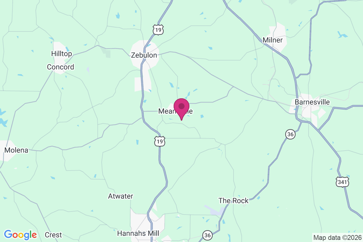 Carte de Meansville