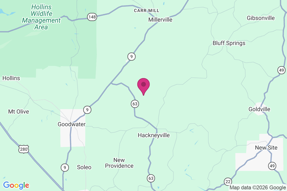 Carte de Pinkneyville