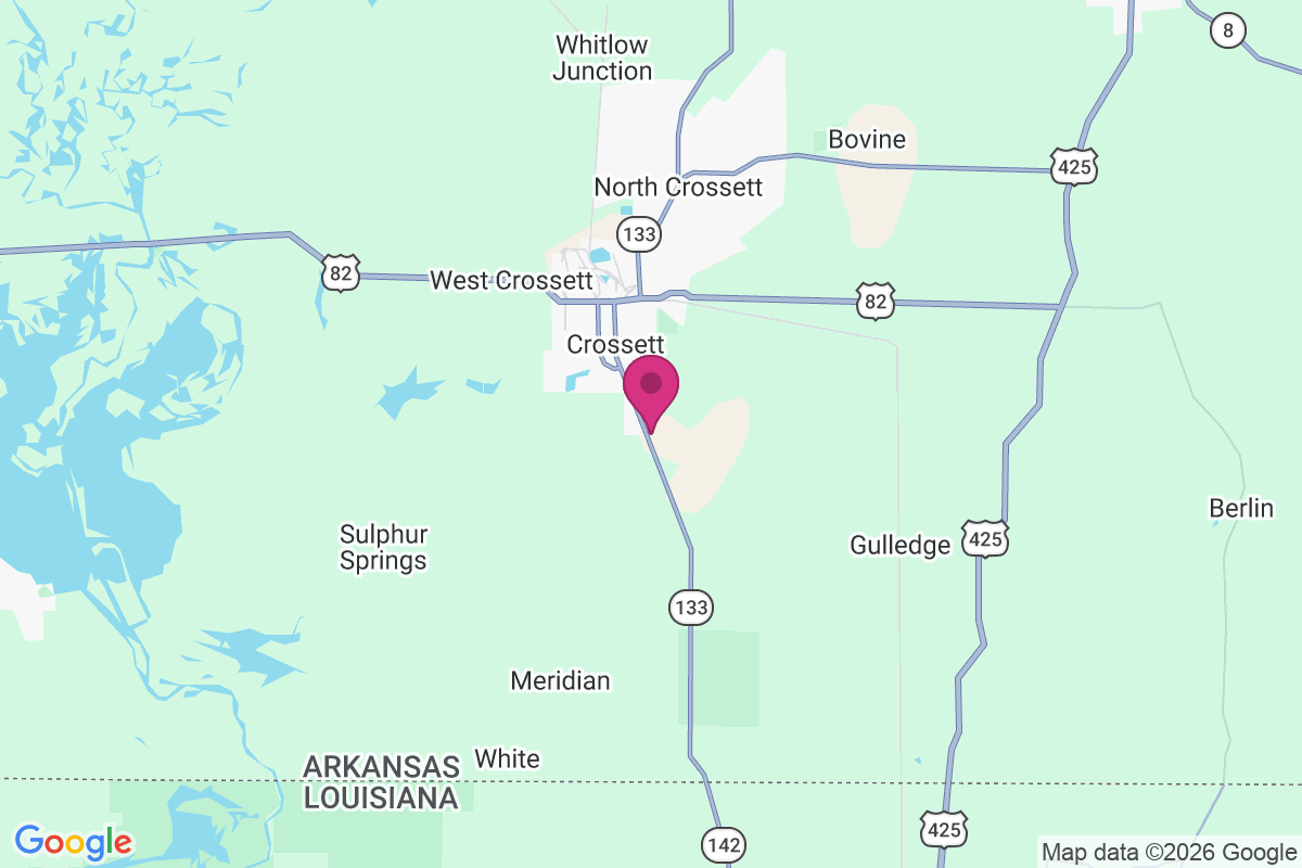 Carte de South Crossett