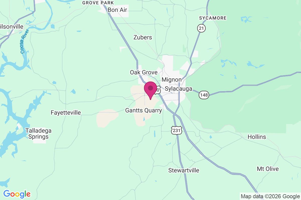 Carte de Gantts Junction