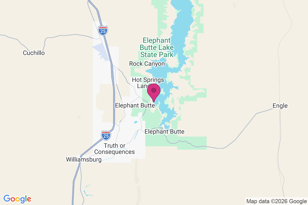 Carte de Elephant Butte Estates