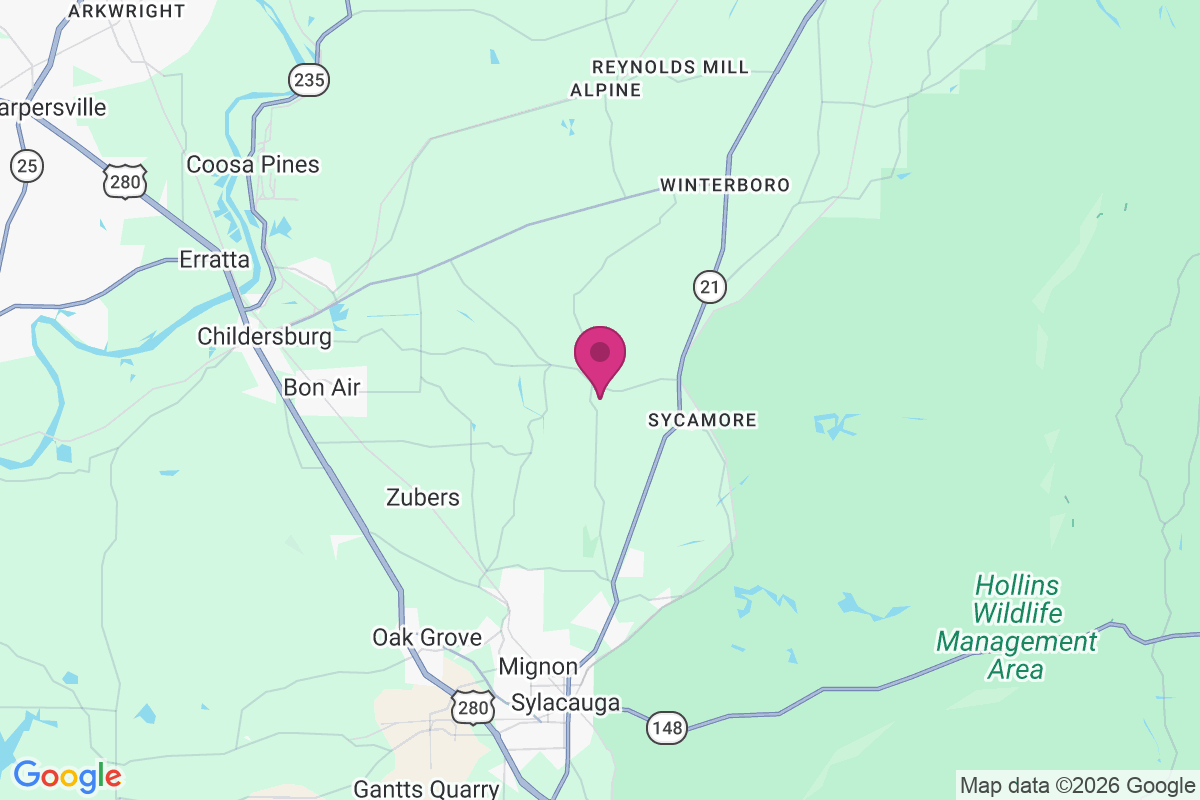 Carte de Tallaseehatchee