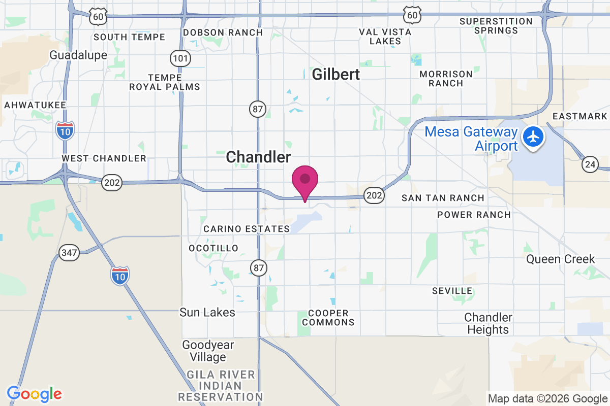 Carte de Rancho de Chandler