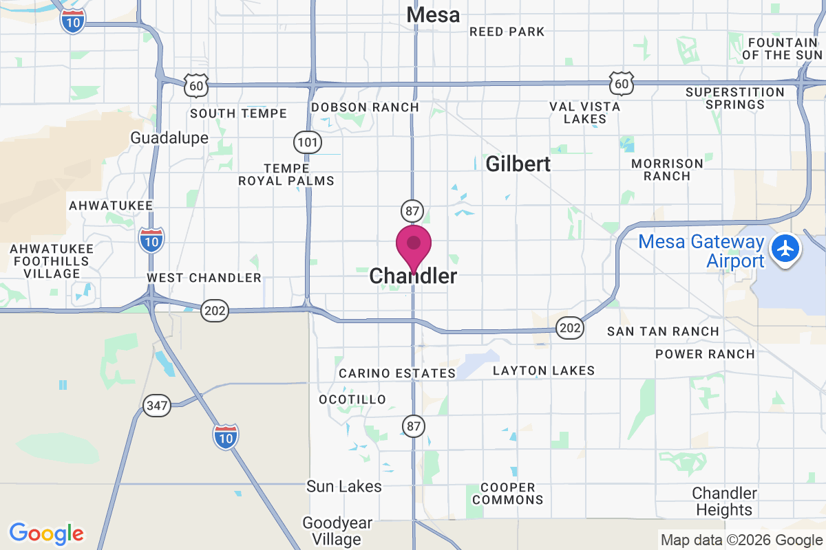 Carte de Chandler