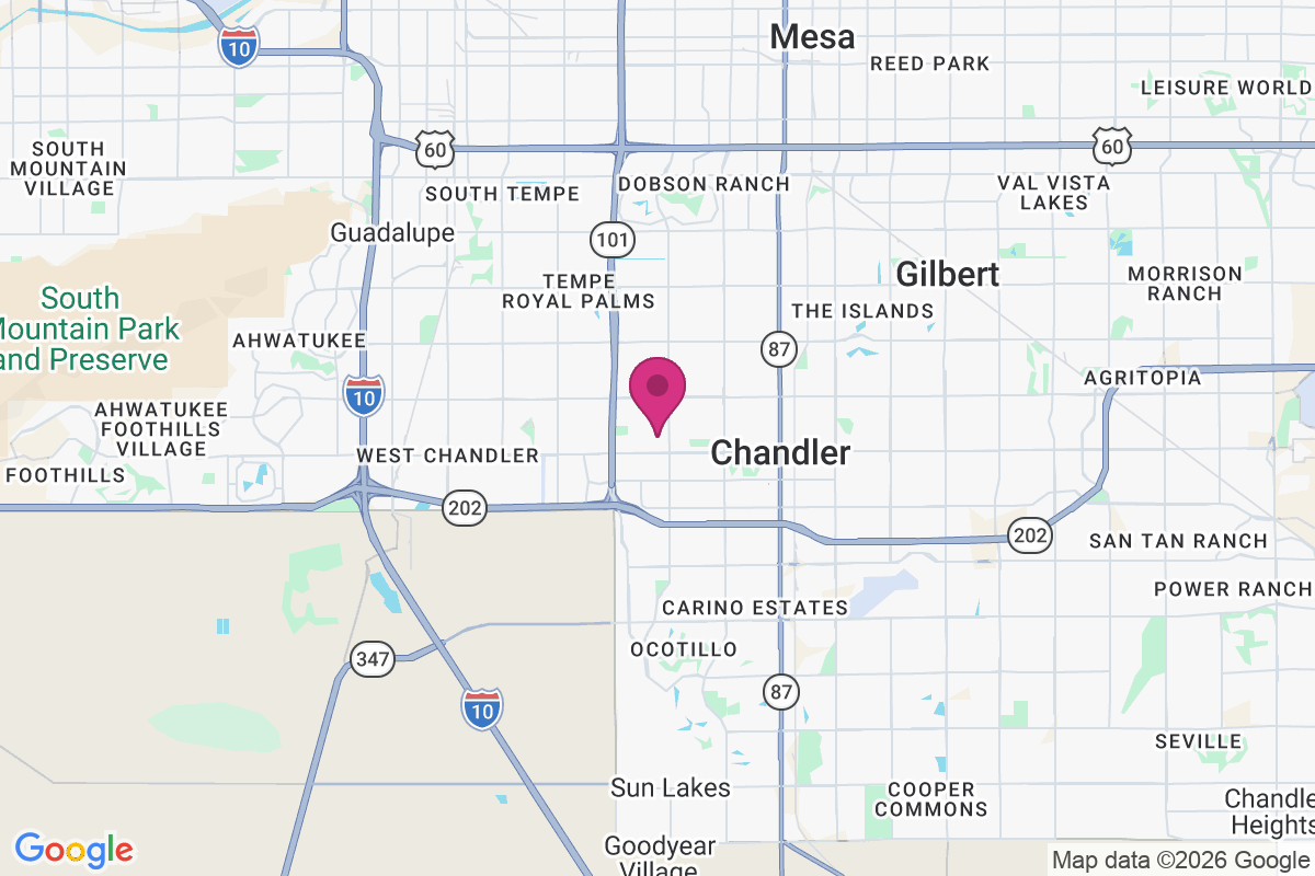 Carte de Central Ridge