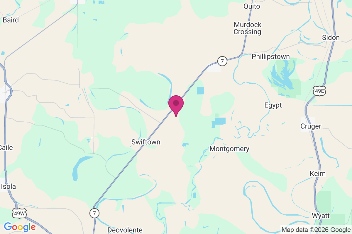 Carte de Mathews Crossing