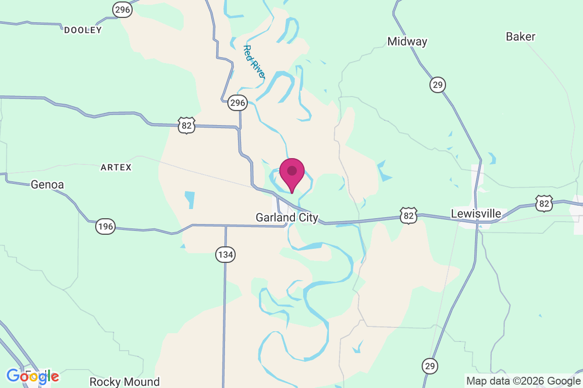 Carte de Garland City