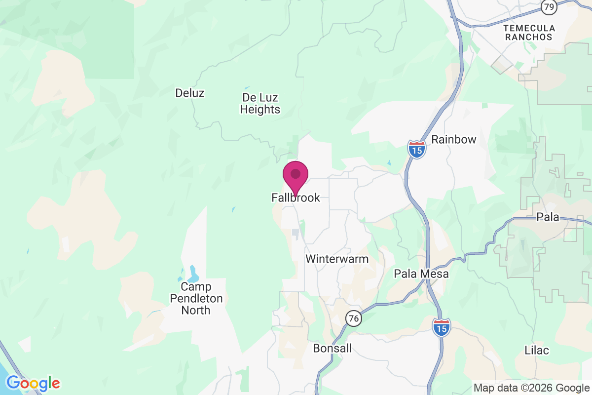 Carte de Fallbrook